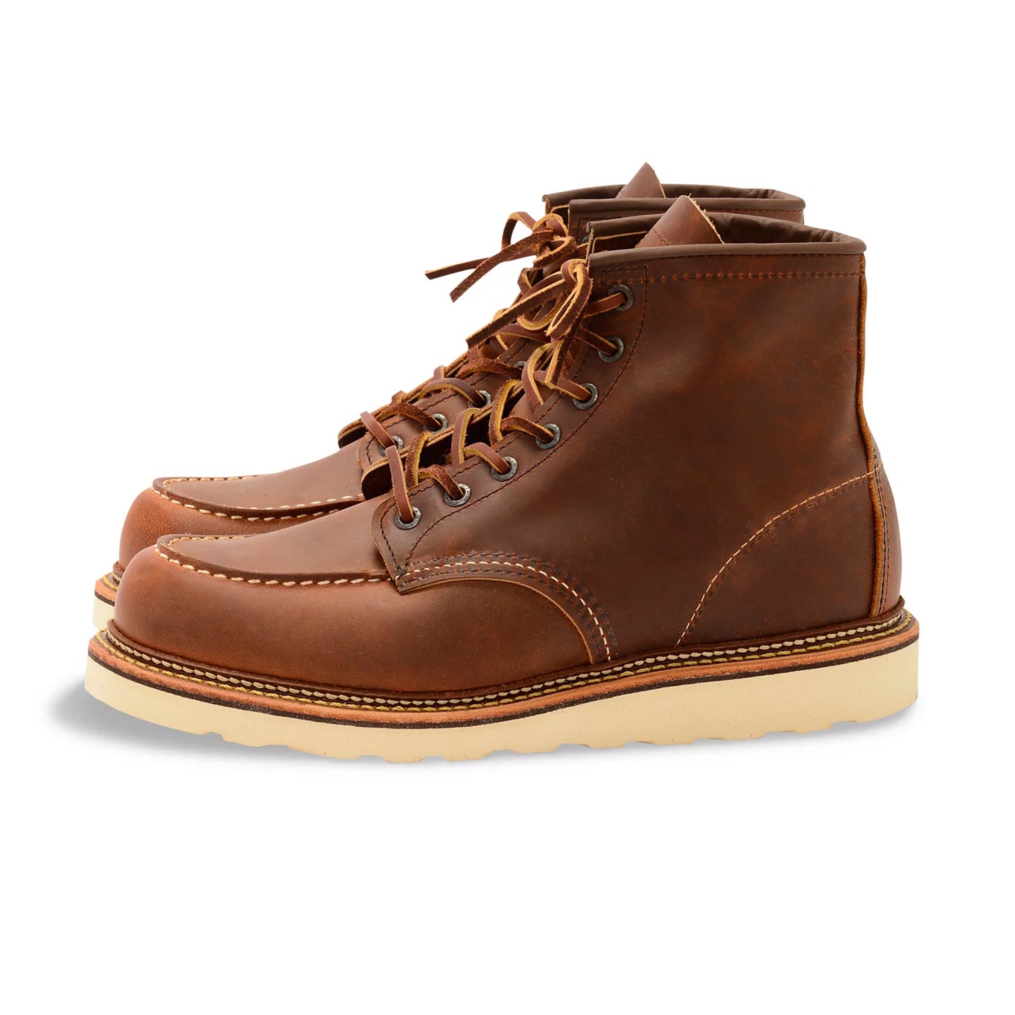 Red Wing 6" Classic Moc Copper Rough & Tough Boots / Orvis