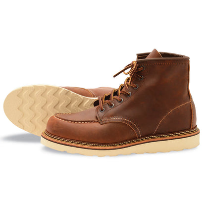 Red Wing 6" Classic Moc Copper Rough & Tough Boots / Orvis