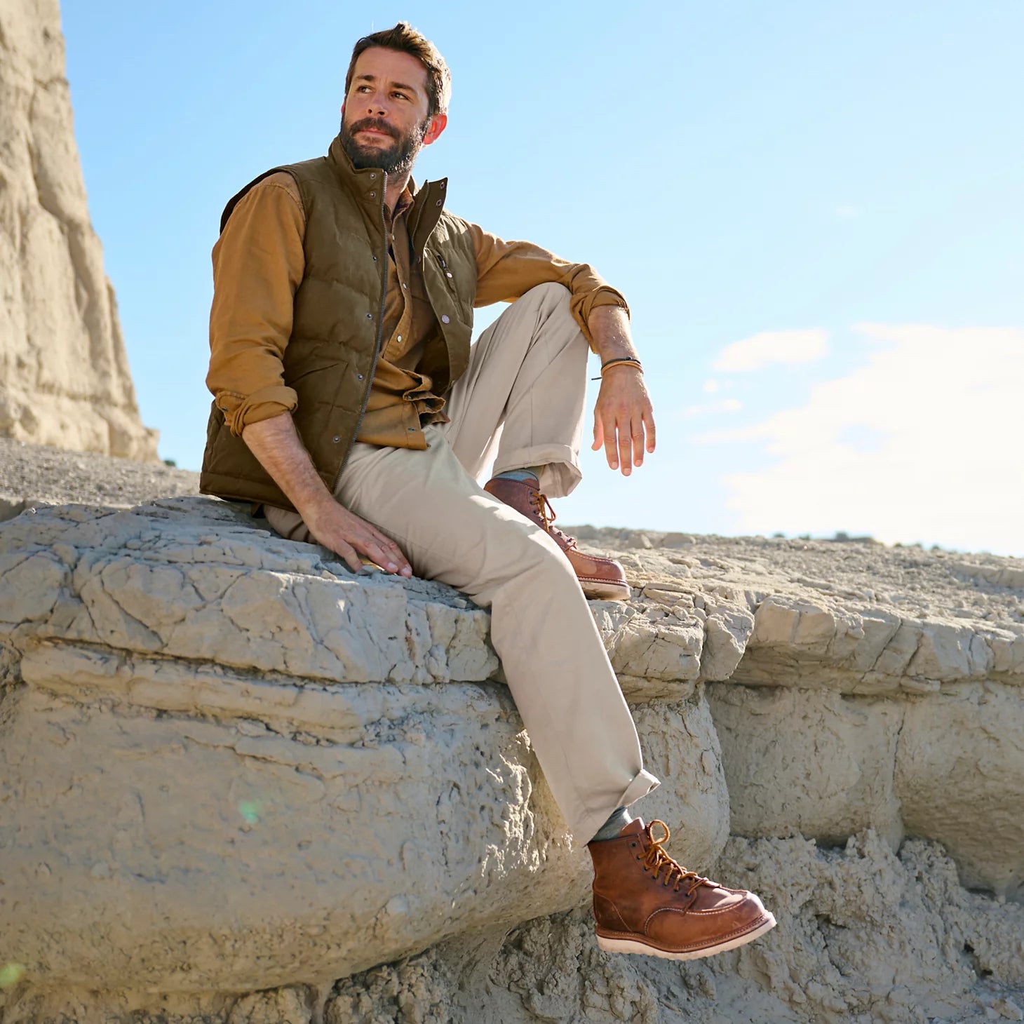 Red Wing 6" Classic Moc Copper Rough & Tough Boots / Orvis
