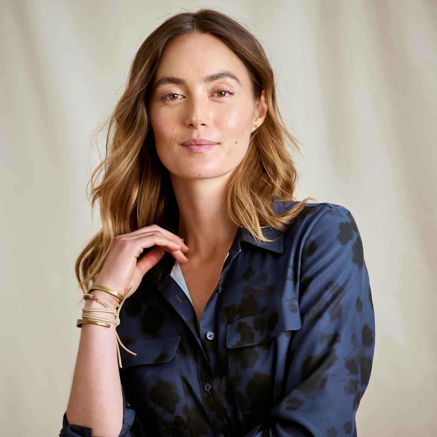 Washable Silk Long-Sleeve Shirt / Orvis