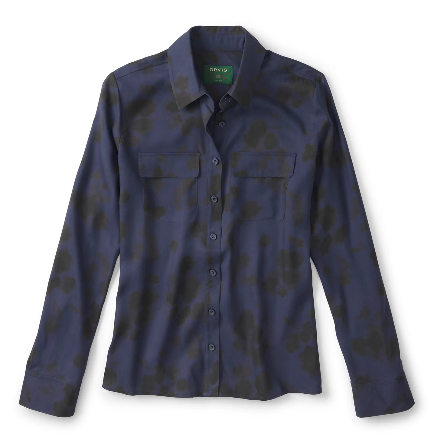 Washable Silk Long-Sleeve Shirt / Orvis