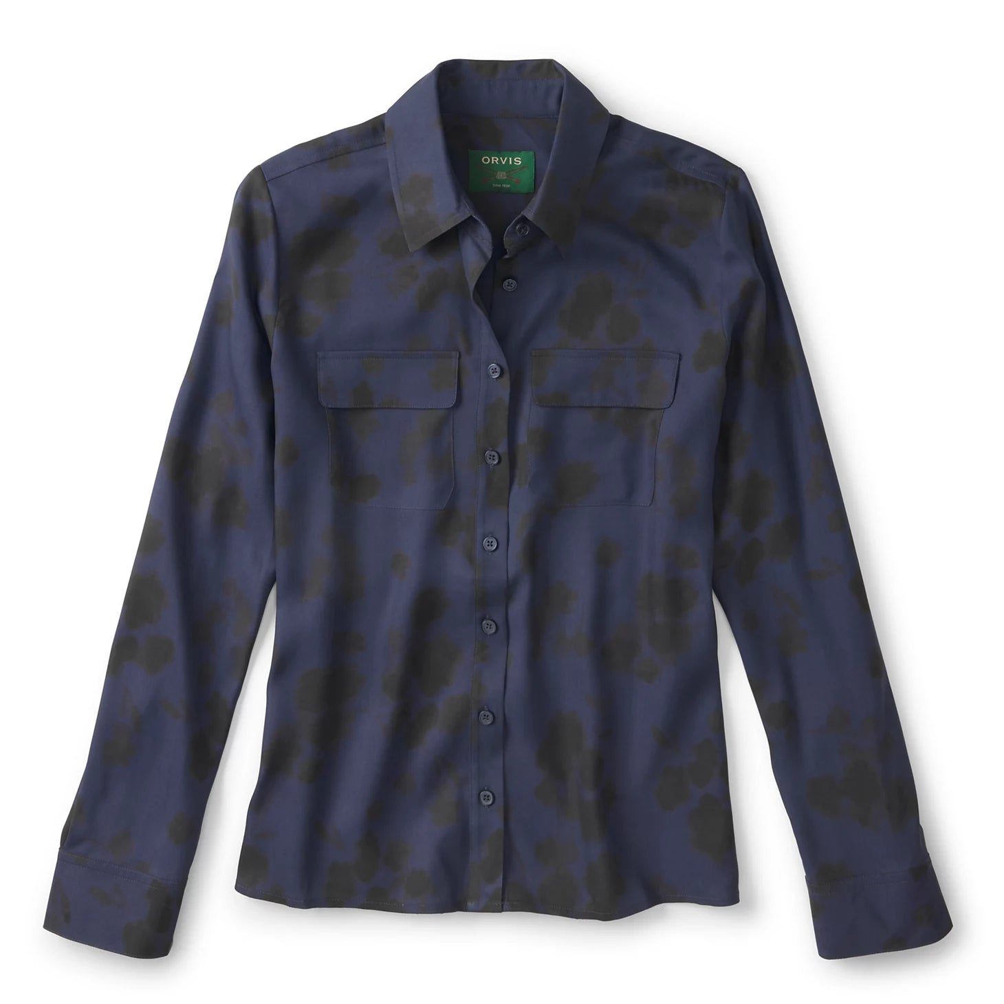 Washable Silk Long-Sleeve Shirt / Orvis