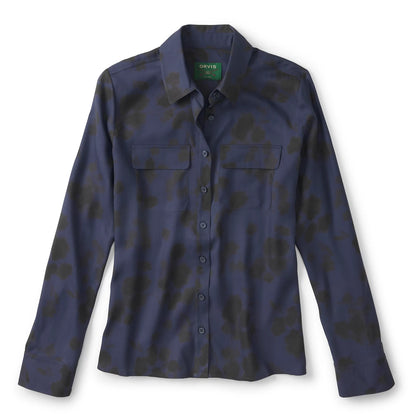Washable Silk Long-Sleeve Shirt / Orvis
