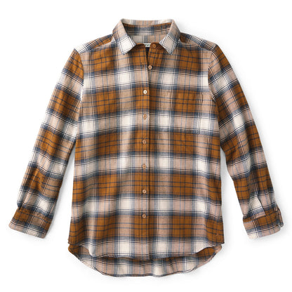 SNOW/HAZELNUT PLAID,XS