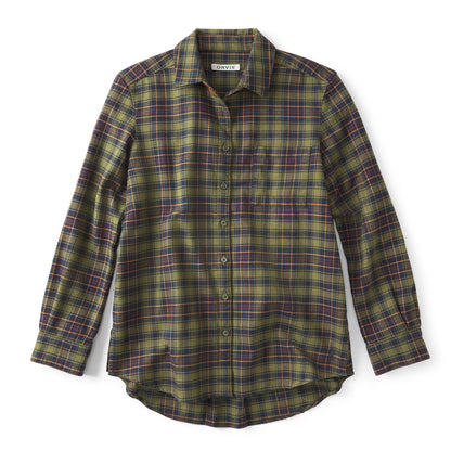 MOSS/GINGER PLAID,XS