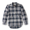 NAVY/SNOW PLAID