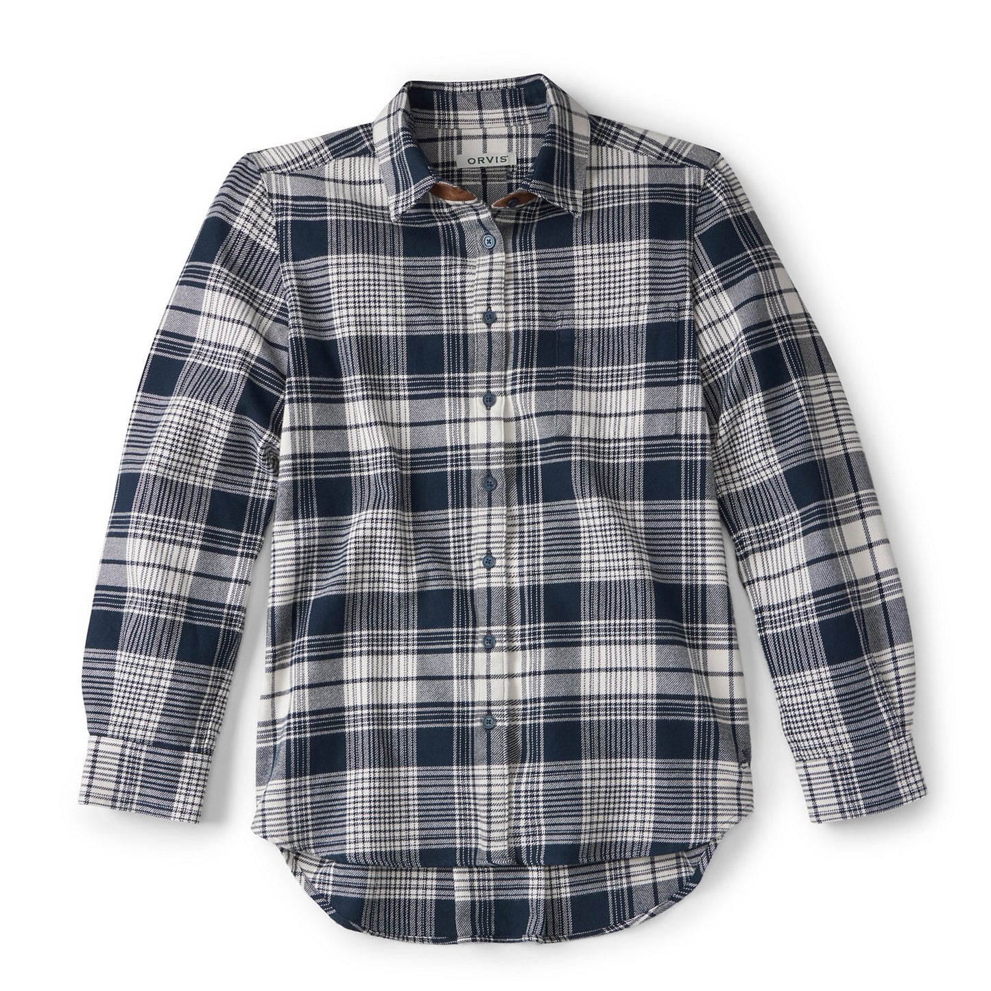 NAVY/SNOW PLAID,XS