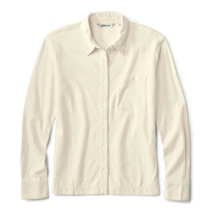 Women's Bromley Knit Button-Down Long-Sleeve Shirt / Orvis