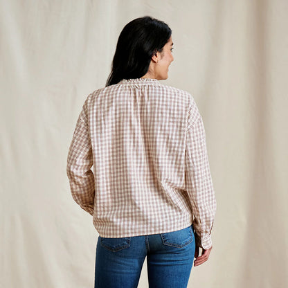 Women's Sunderland Brushed Twill Long-Sleeve Top / Orvis