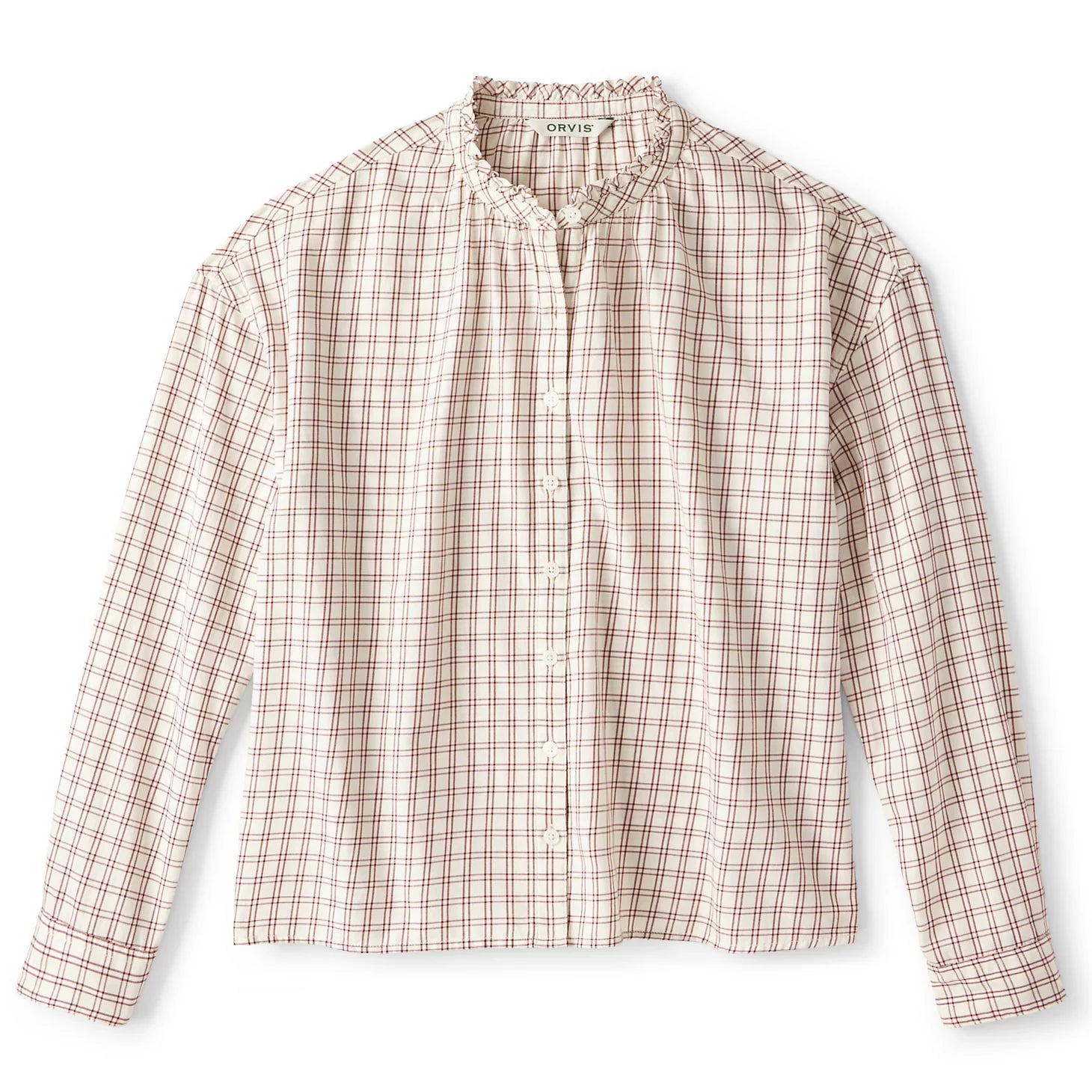 Women's Sunderland Brushed Twill Long-Sleeve Top / Orvis