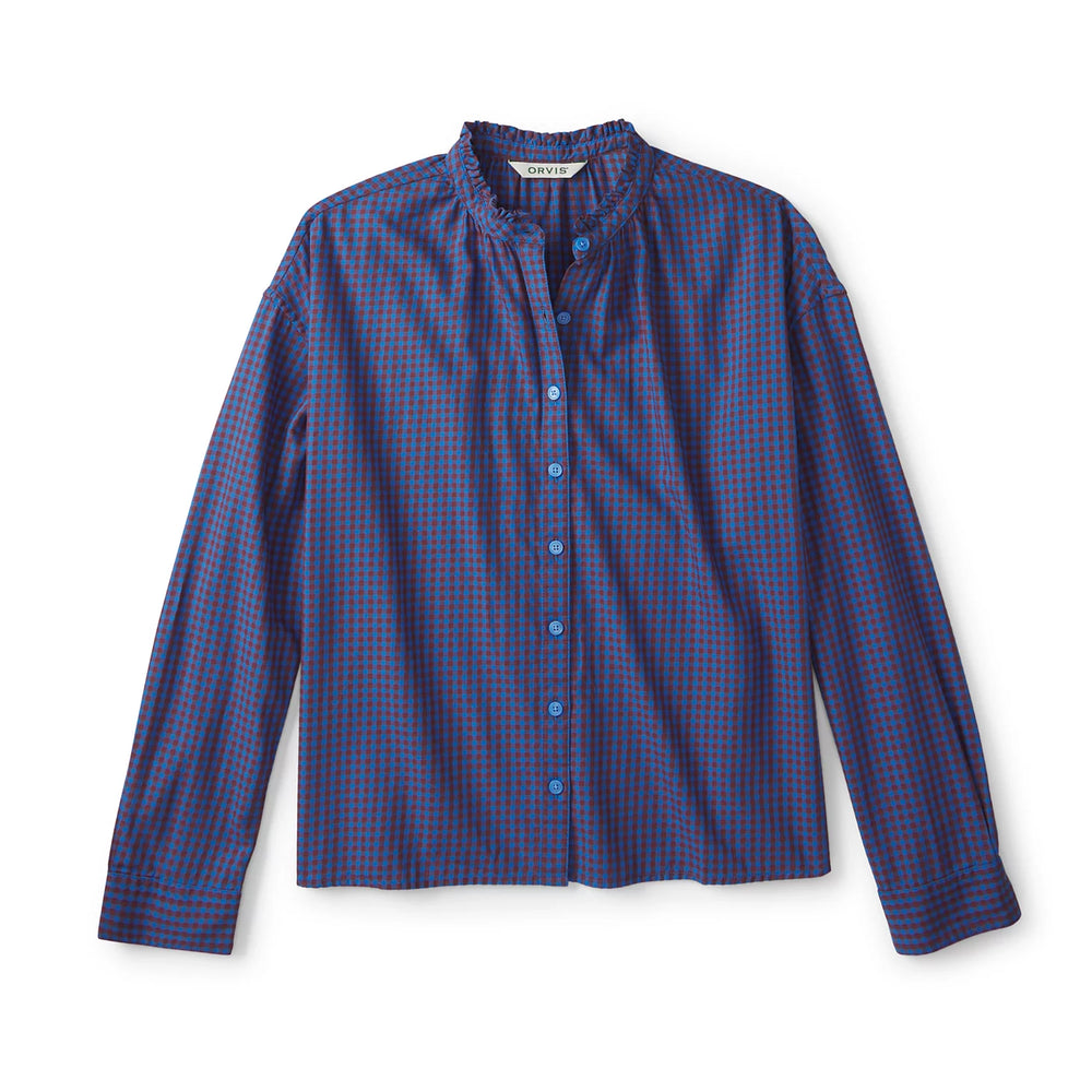 RAISIN/BLUE JAY GINGHAM,XS