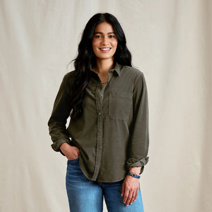 Corduroy Button-Down Long-Sleeve Shirt / Orvis