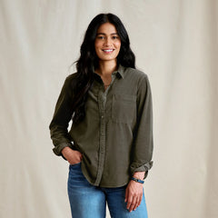 Corduroy Button-Down Long-Sleeve Shirt / Orvis