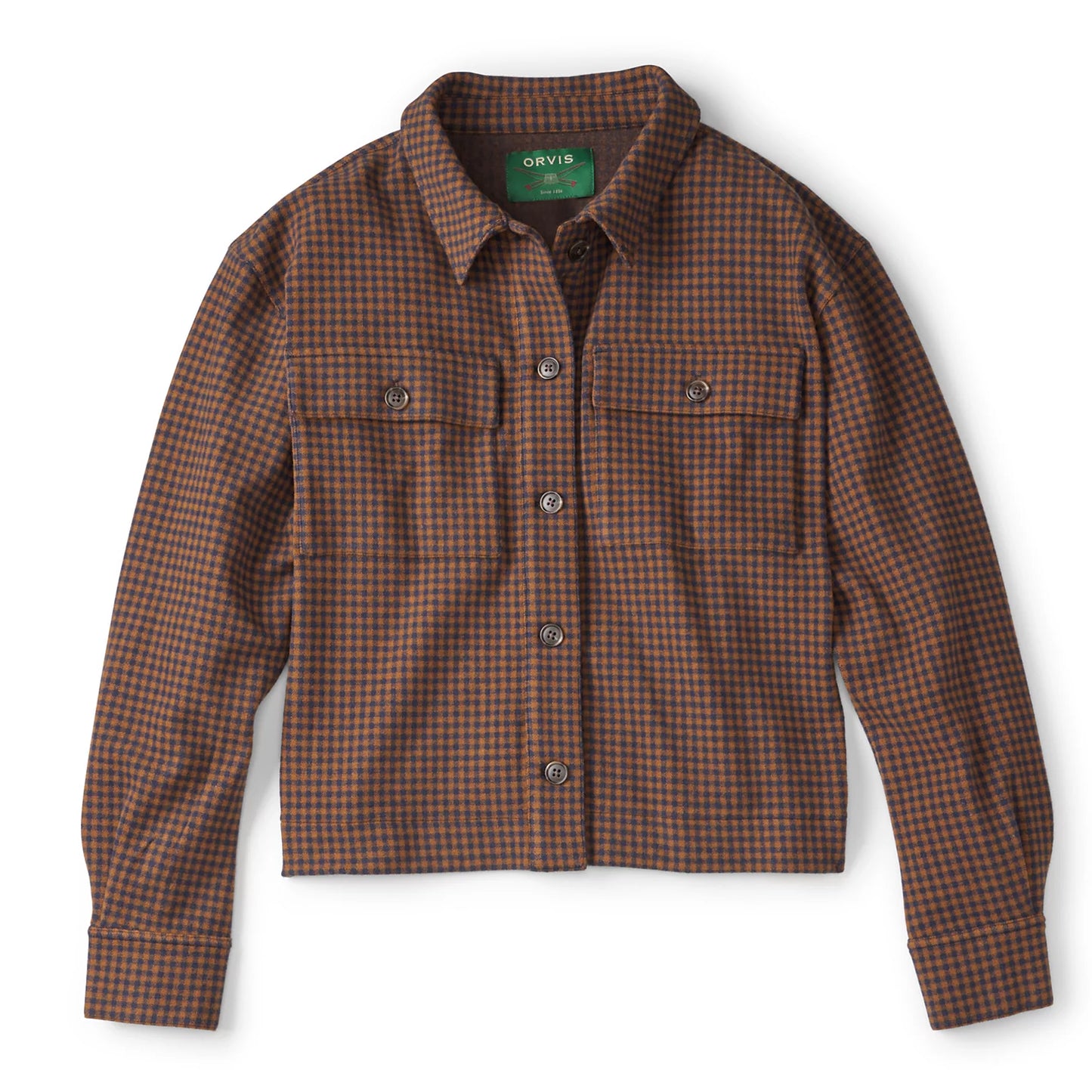 HAZELNUT/NAVY GINGHAM,XS