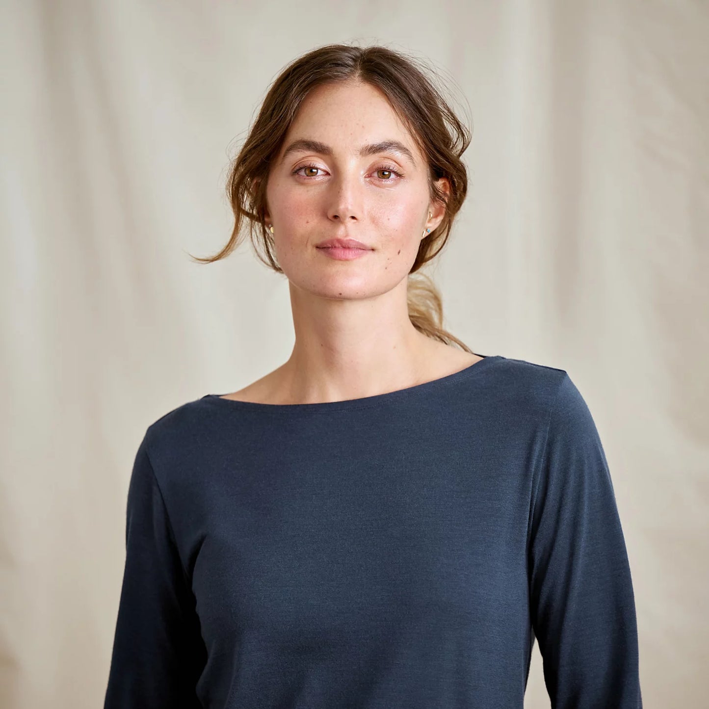 Outbound Merino 3/4-Sleeve Boatneck Tee / Orvis