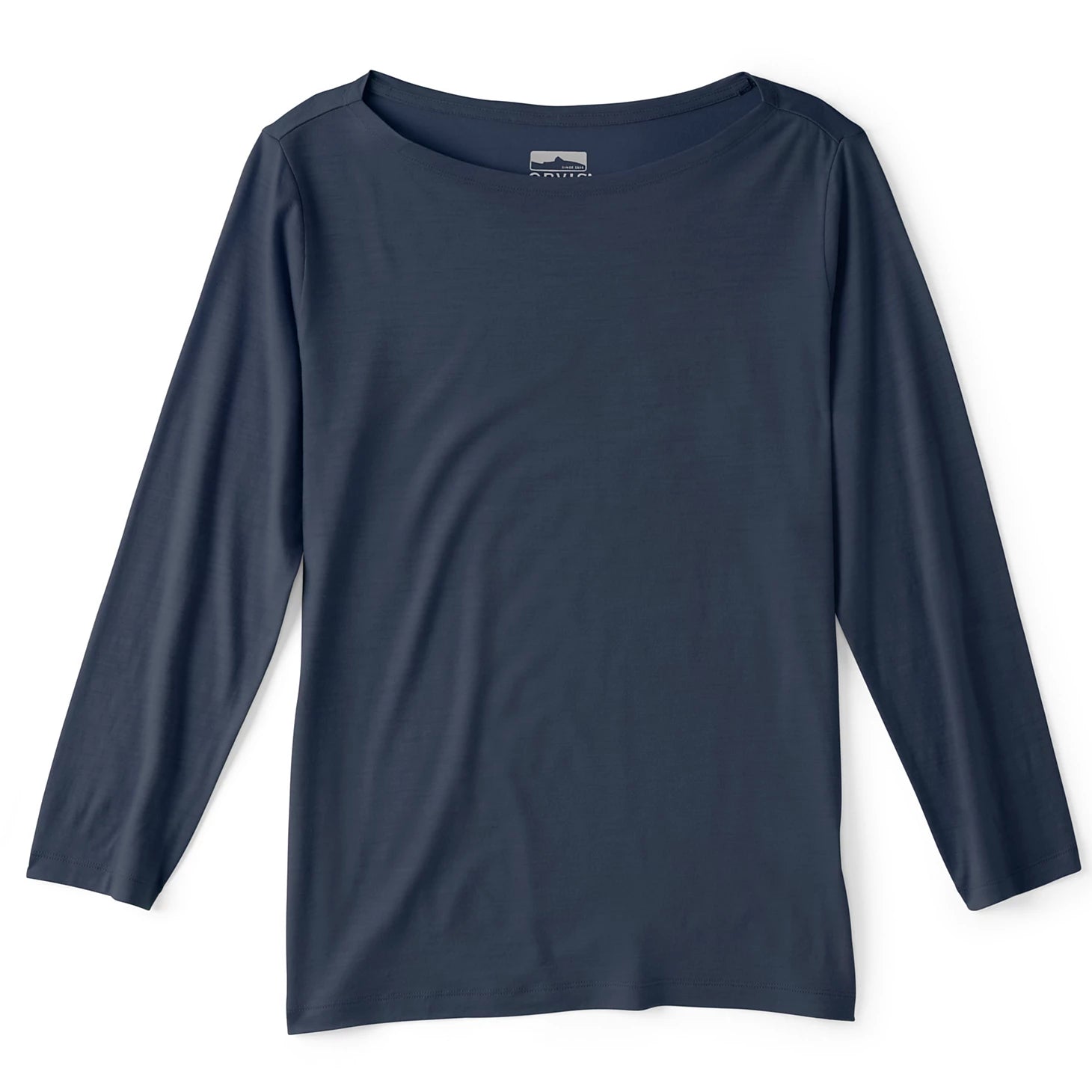 Outbound Merino 3/4-Sleeve Boatneck Tee / Orvis