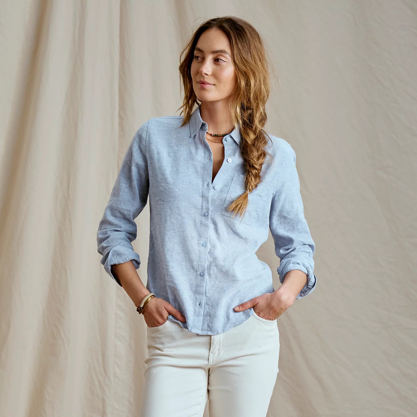 Performance Linen Long-Sleeve Shirt / Orvis