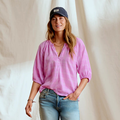 Lightweight Blouson-Sleeve Shirt / Orvis