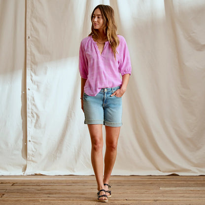 Lightweight Blouson-Sleeve Shirt / Orvis