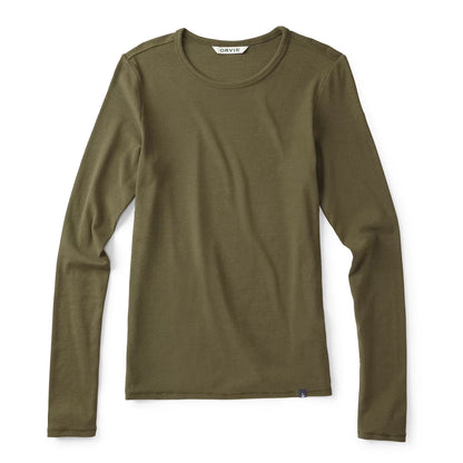 Ribbed Long-Sleeve Crew / Orvis