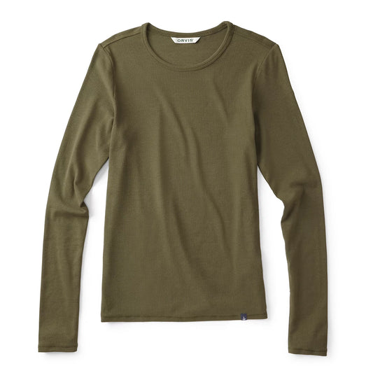 Ribbed Long-Sleeve Crew / Orvis