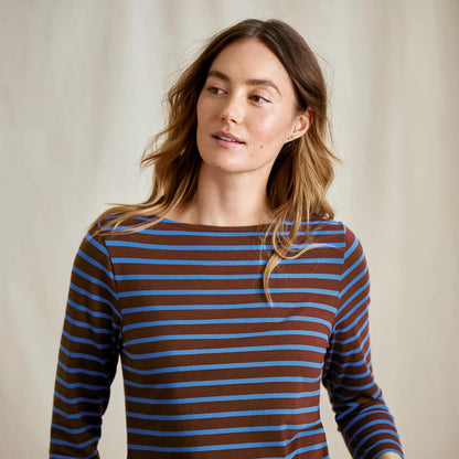 Perfect 3/4-Sleeve Boatneck Tee / Orvis