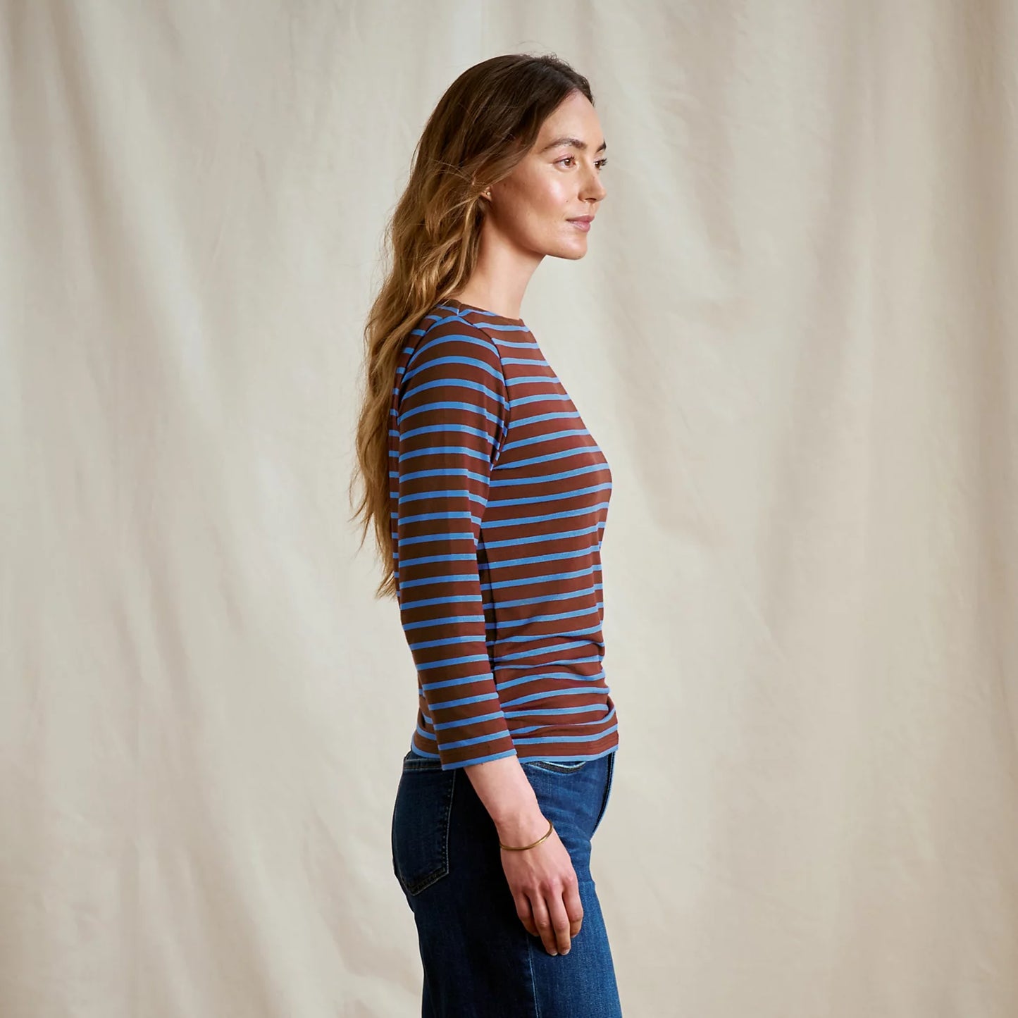 Perfect 3/4-Sleeve Boatneck Tee / Orvis