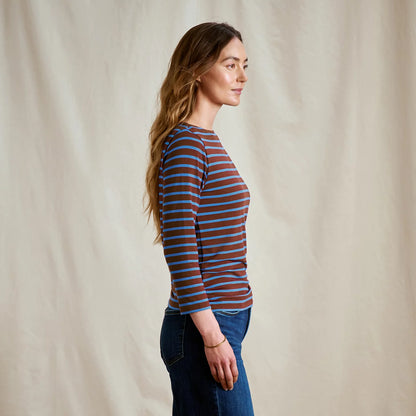 Perfect 3/4-Sleeve Boatneck Tee / Orvis