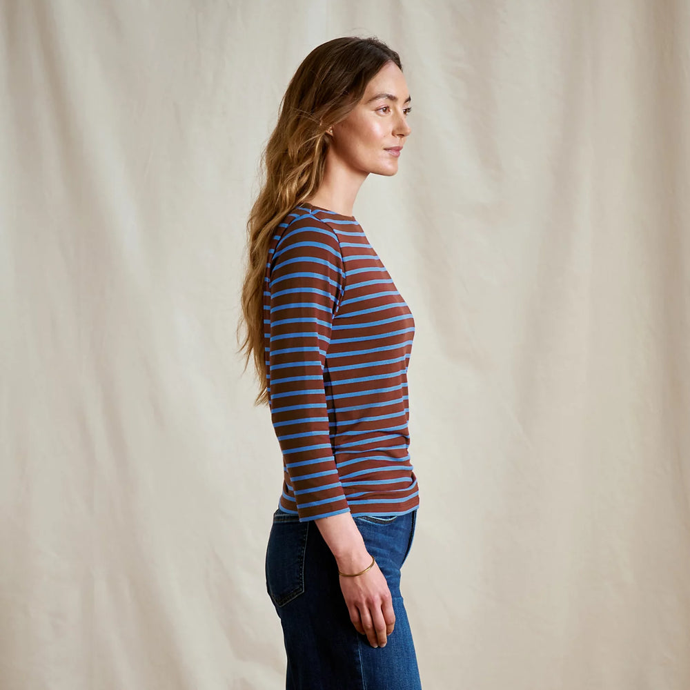 Perfect 3/4-Sleeve Boatneck Tee / Orvis