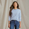 WHITE/PACIFIC STRIPE