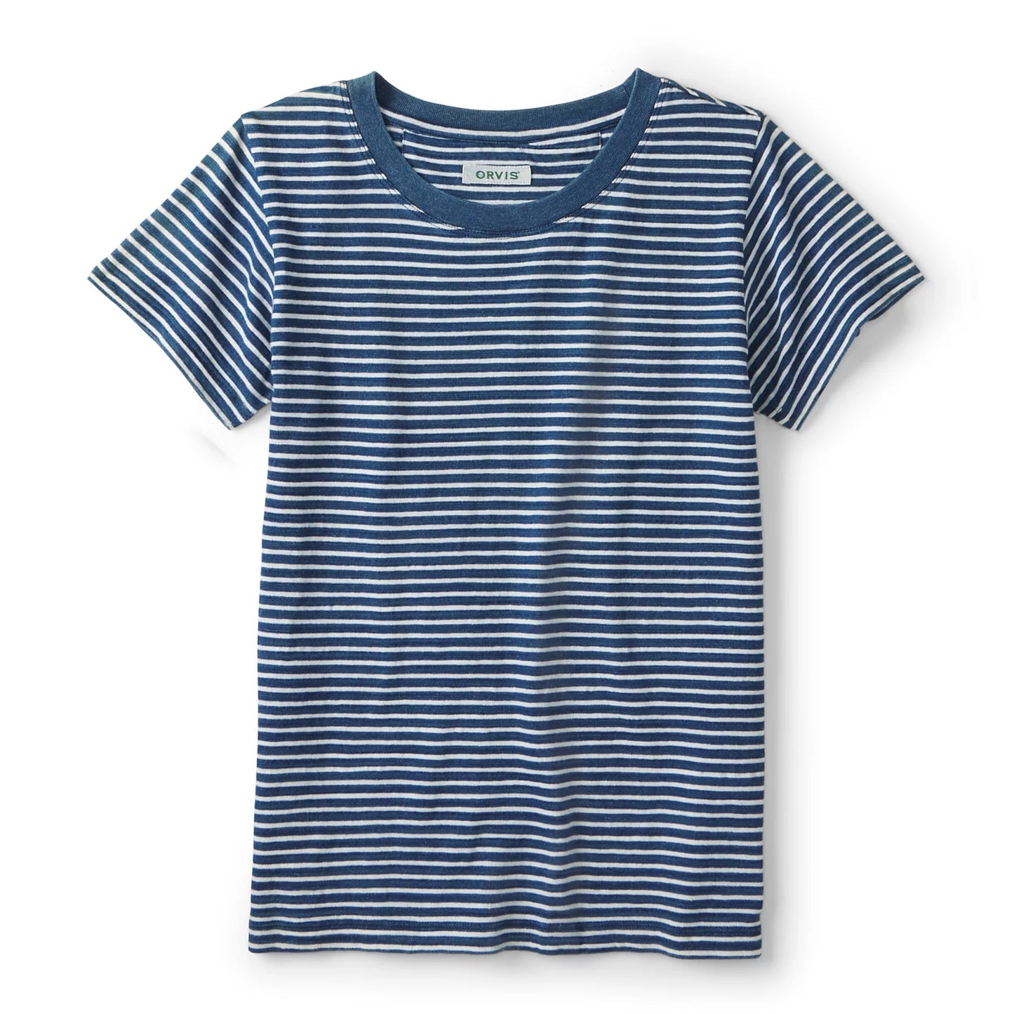 Women's Indigo Striped Short-Sleeve Tee / Orvis