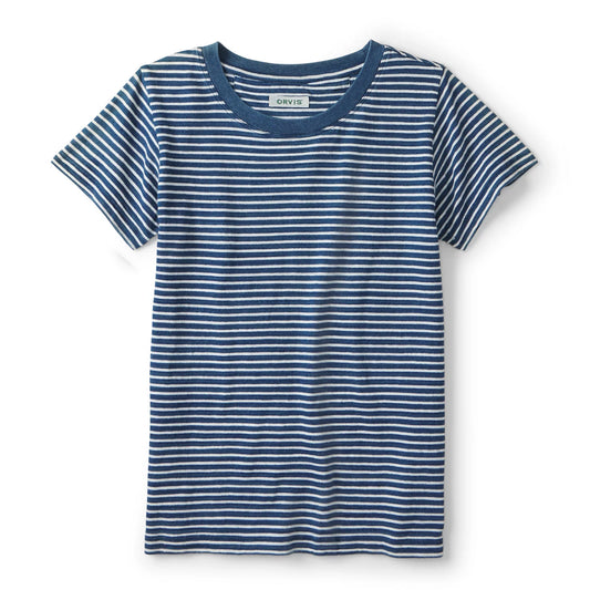 Women's Indigo Striped Short-Sleeve Tee / Orvis