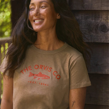 Bromley Slub Graphic Crewneck Tee / Orvis