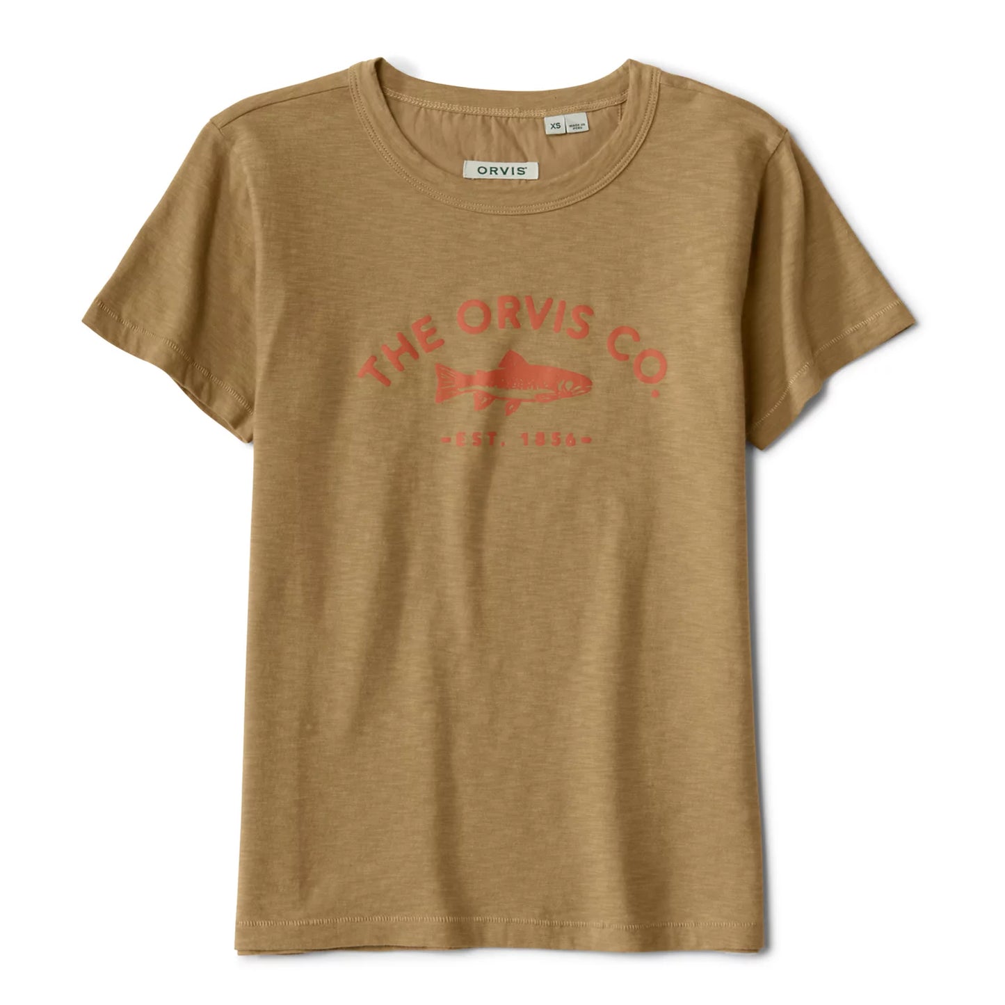 Bromley Slub Graphic Crewneck Tee / Orvis
