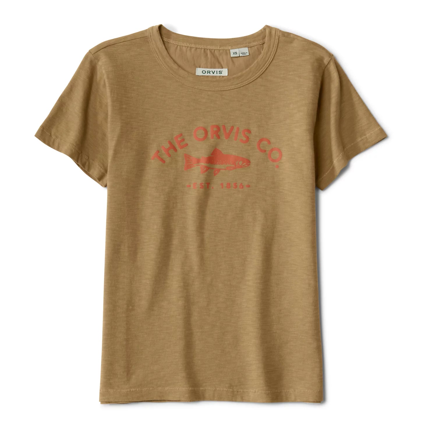 Bromley Slub Graphic Crewneck Tee / Orvis