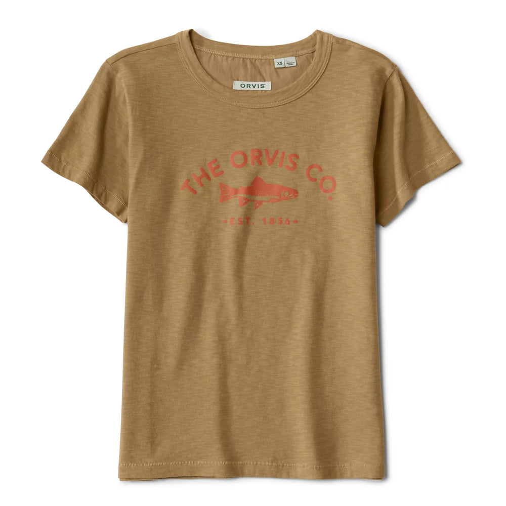 Bromley Slub Graphic Crewneck Tee / Orvis
