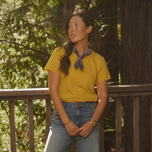 Bromley Slub Short-Sleeve Crewneck Tee / Orvis