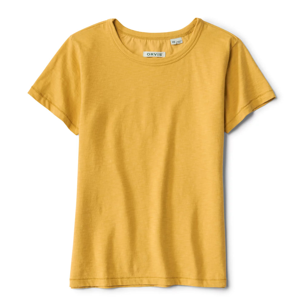 Bromley Slub Short-Sleeve Crewneck Tee / Orvis