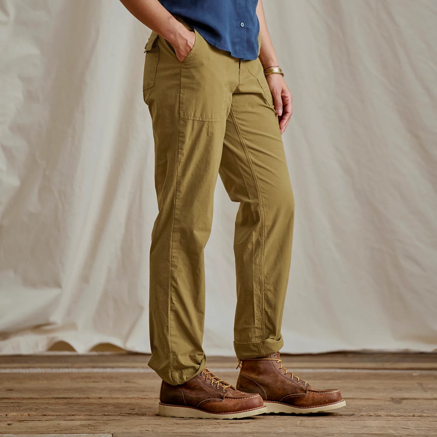 Women's 1856 Stretch Poplin Utility Pants / Orvis