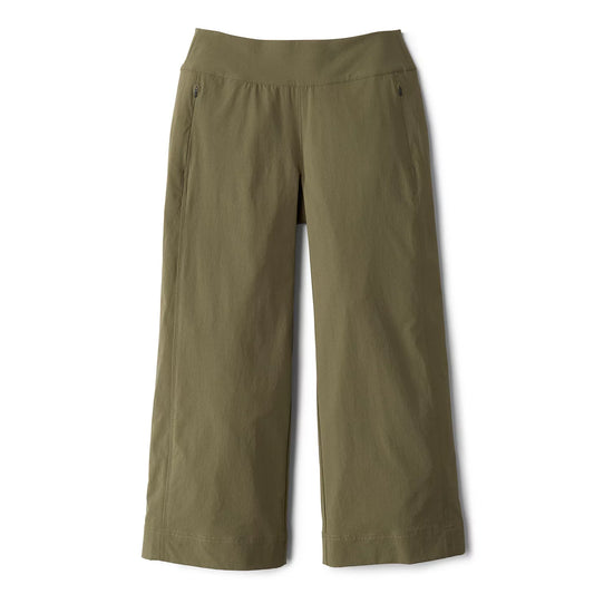 Wonder Ripstop Wide-Leg Cropped Pants / Orvis