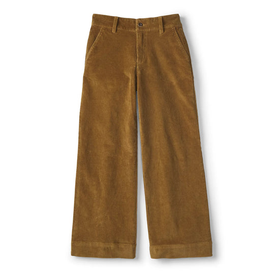 Corduroy High-Rise Wide-Leg Pants / Orvis