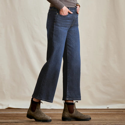 Kut from the Kloth® Charlotte Denim Wide-Leg Cropped Jeans / Orvis