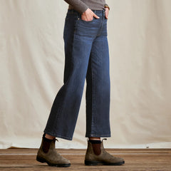 Kut from the Kloth® Charlotte Denim Wide-Leg Cropped Jeans / Orvis