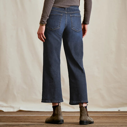 Kut from the Kloth® Charlotte Denim Wide-Leg Cropped Jeans / Orvis
