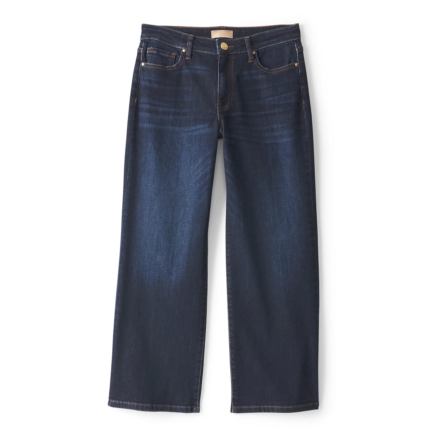 Kut from the Kloth® Charlotte Denim Wide-Leg Cropped Jeans / Orvis
