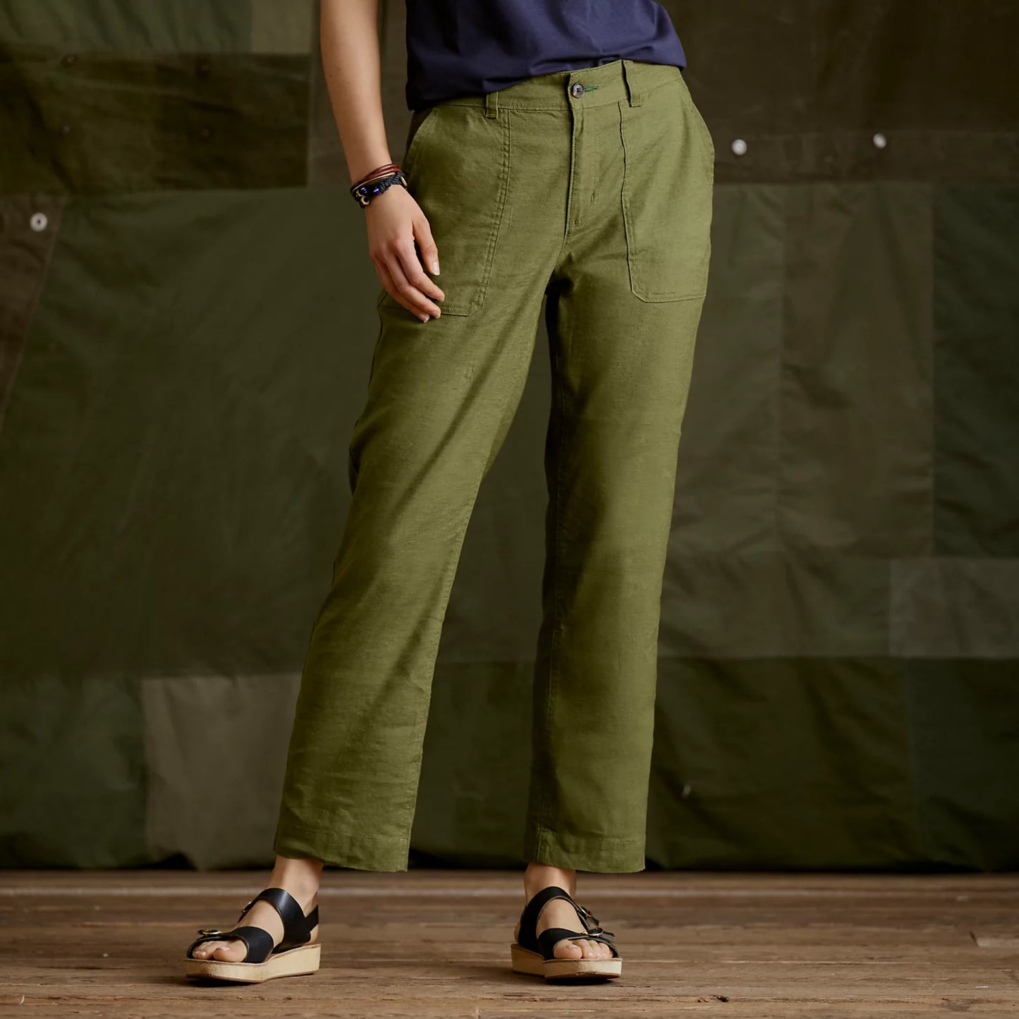 Women's 1856 Linen Utility Pants / Orvis