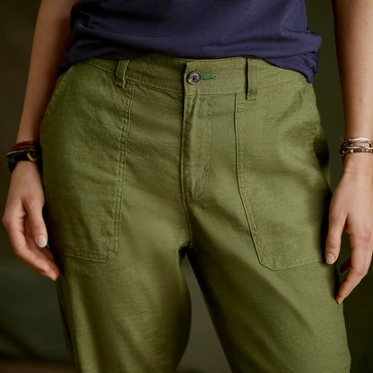 Women's 1856 Linen Utility Pants / Orvis