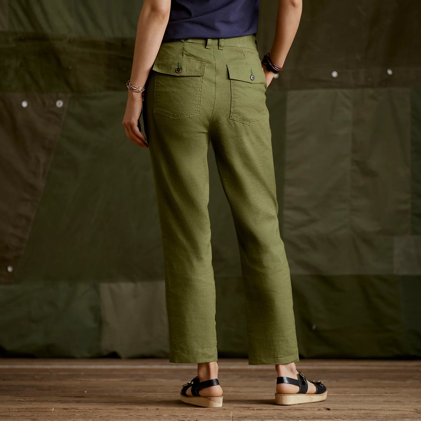 Women's 1856 Linen Utility Pants / Orvis