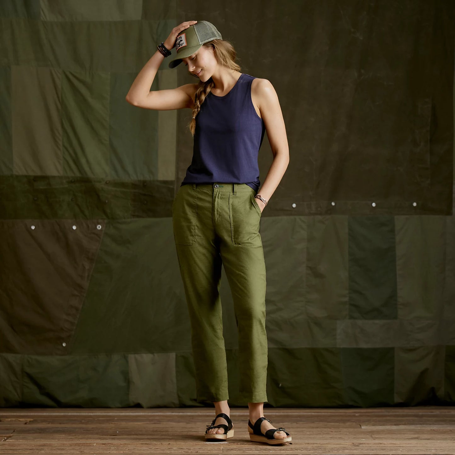 Women's 1856 Linen Utility Pants / Orvis