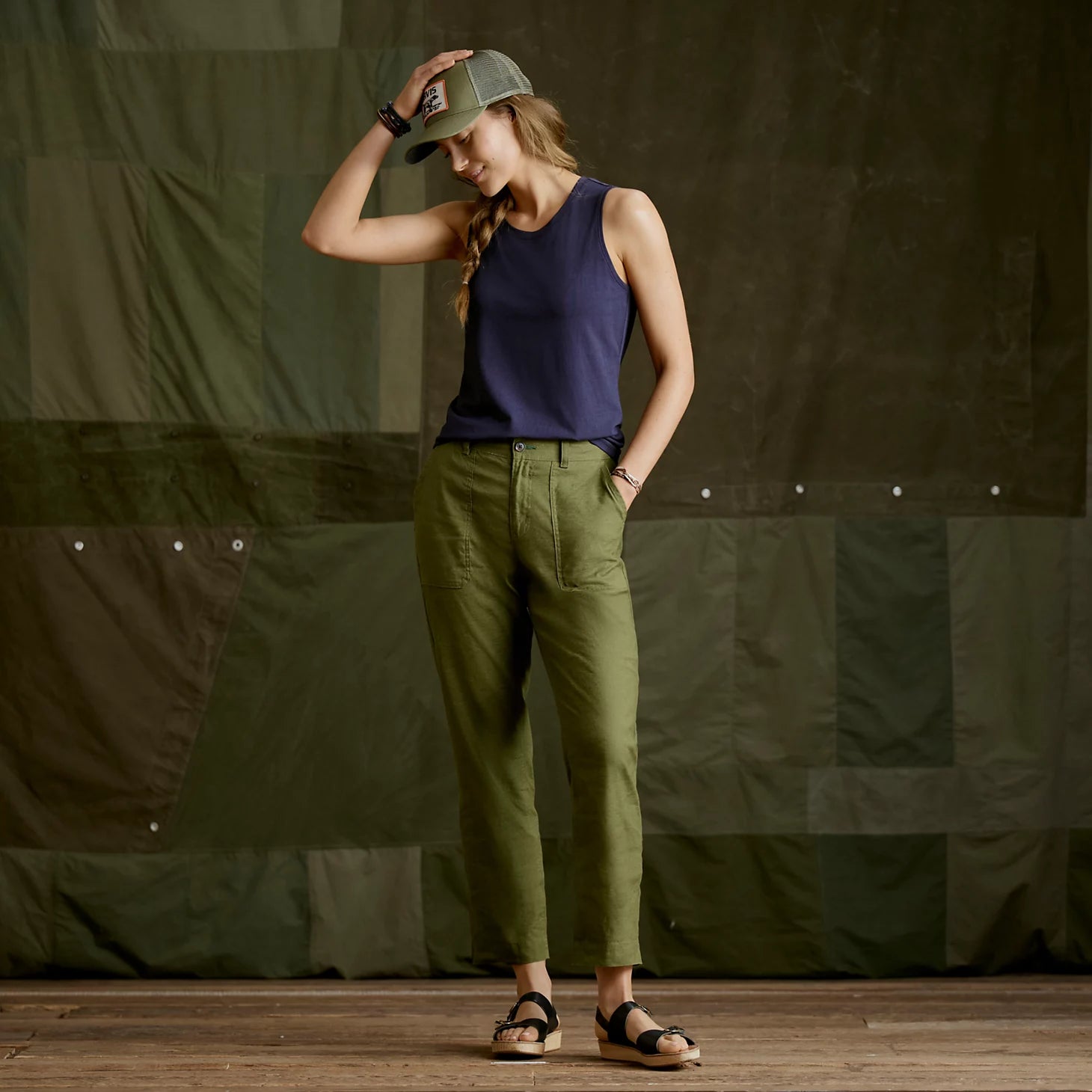 Women's 1856 Linen Utility Pants / Orvis